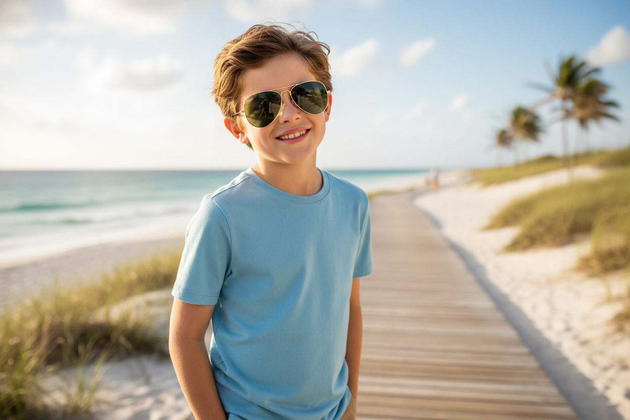 Vorderansicht Ray-Ban Kids JUNIOR AVIATOR (RJ9506S - 223/71)
