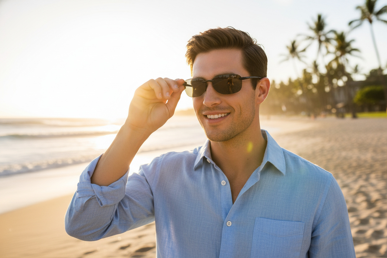 Vorderansicht Maui Jim Sandy Beach (408-02)