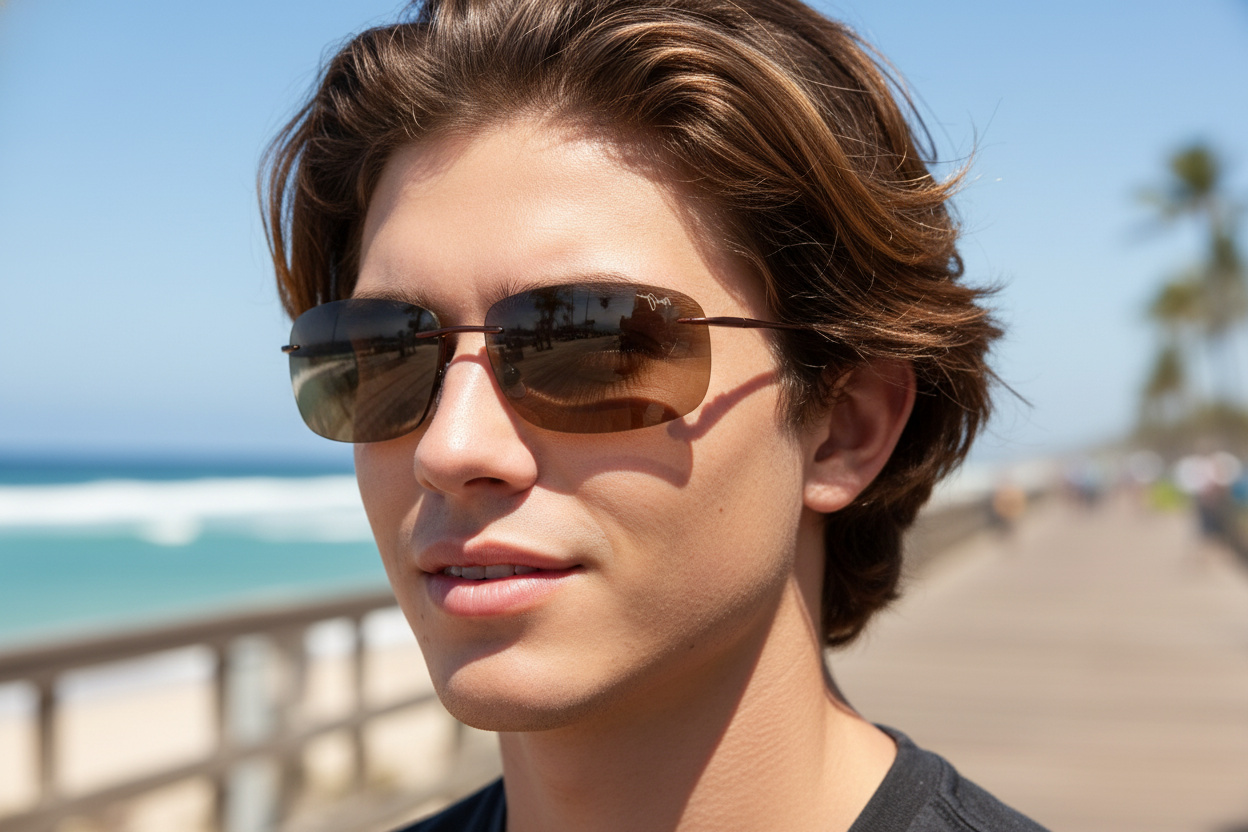 Vorderansicht Maui Jim Breakwall (H422-26)