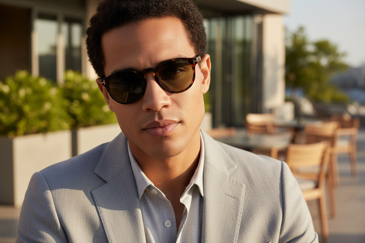 Vorderansicht Tom Ford IAN-02 (FT0591 - 52N)