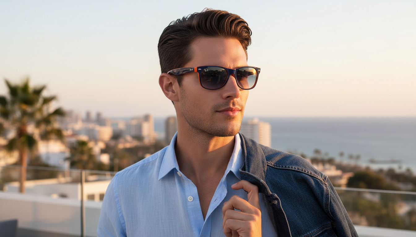 Vorderansicht Ray-Ban NEW WAYFARER (RB2132 - 789/3F)