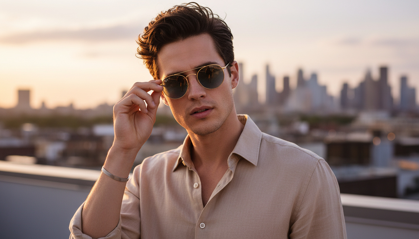Vorderansicht Ray-Ban ROUND METAL (RB3447N - 001/3F)