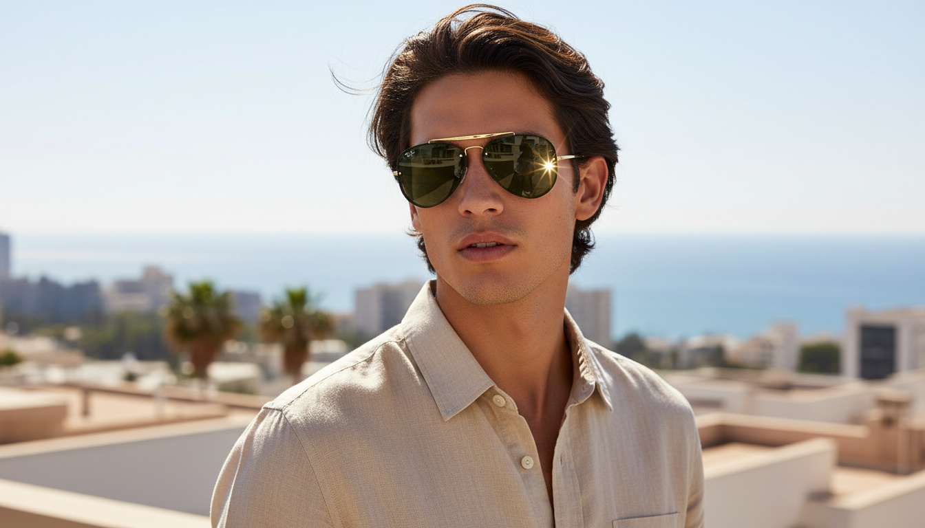 Vorderansicht Ray-Ban BLAZE AVIATOR (RB3584N - 905071)