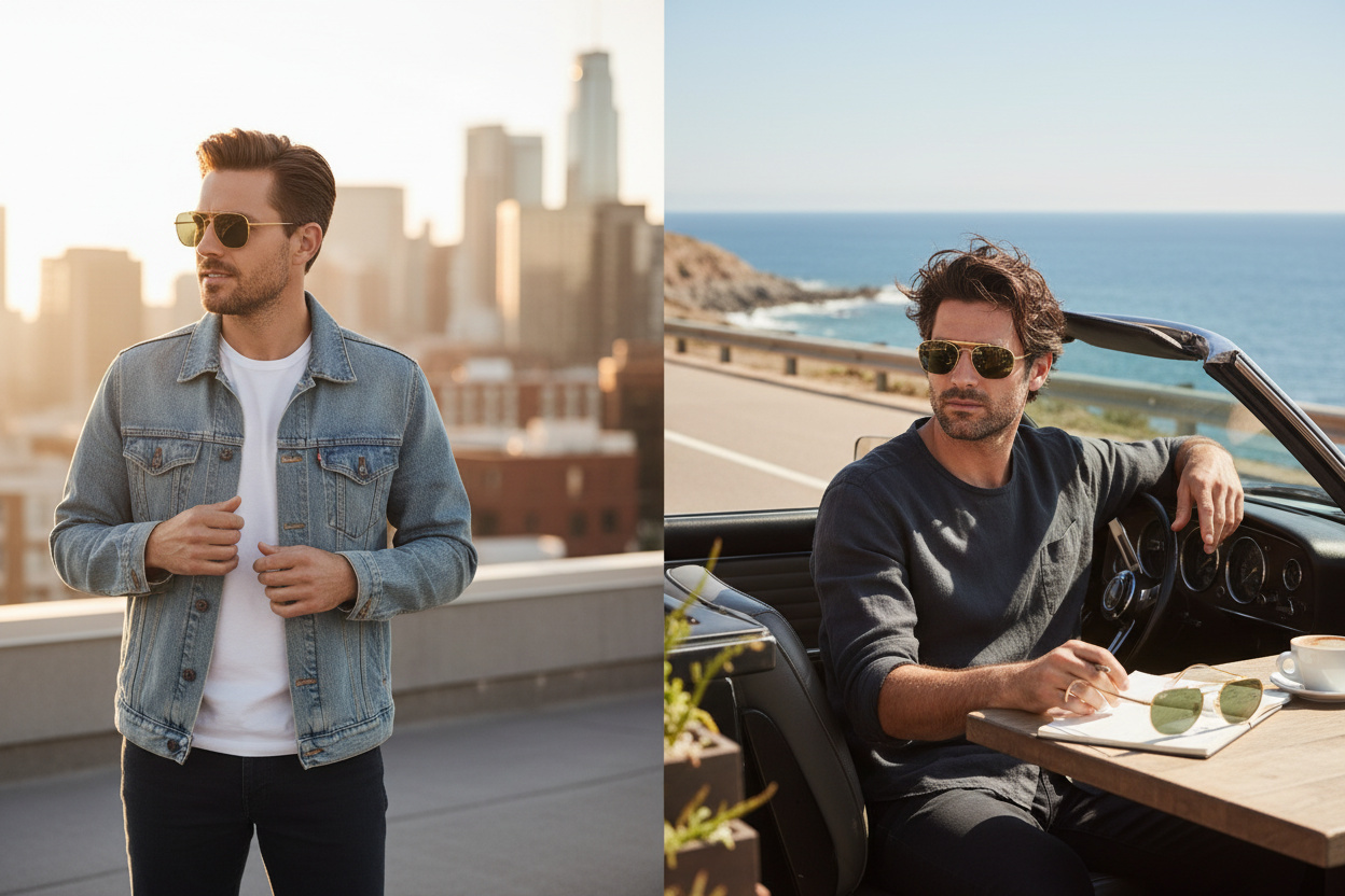 Vorderansicht Ray-Ban THE MARSHAL (RB3648 - 001)