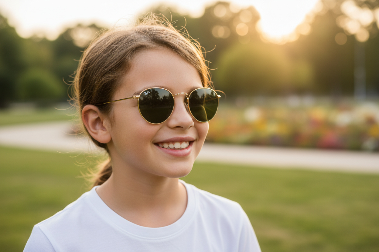 Vorderansicht Ray-Ban Kids JUNIOR ROUND (RJ9547S - 223/71)