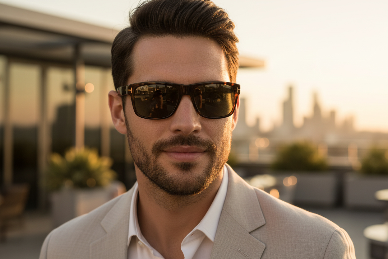 Vorderansicht Tom Ford AUGUST (FT0678 - 52N)