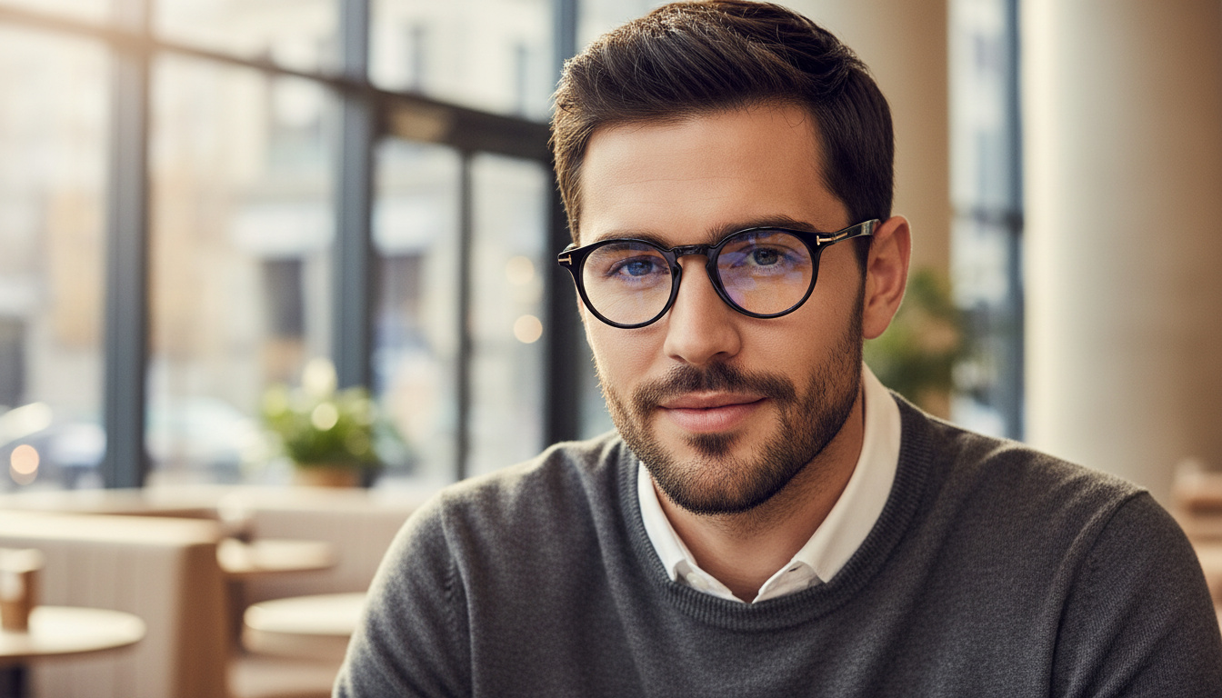 Vorderansicht Tom Ford FT5557-B (001)