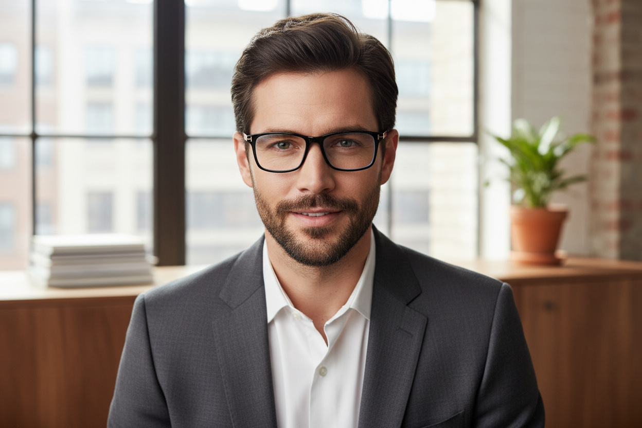 Vorderansicht Tom Ford FT5584-B (001)