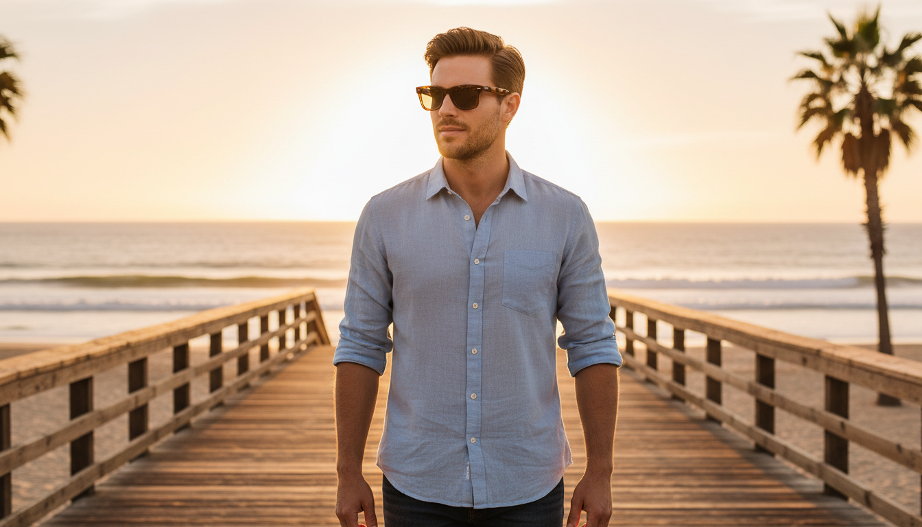 Vorderansicht Ray-Ban WAYFARER (RB4340 - 63973M)