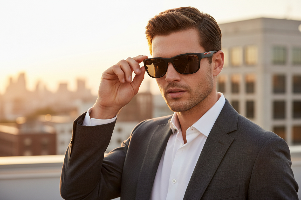 Vorderansicht Prada Linea Rossa ACTIVE (PS 01US - DG05S0)