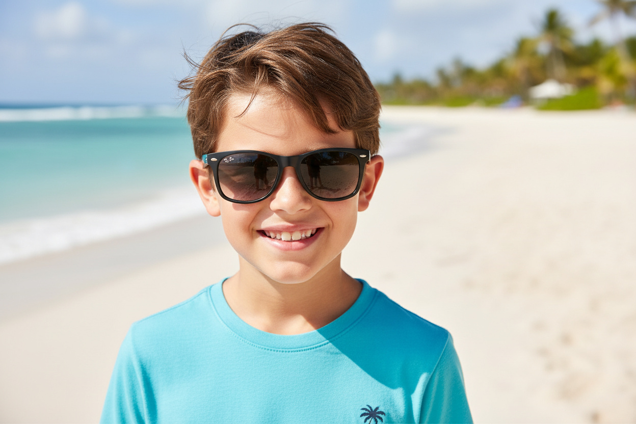 Vorderansicht Ray-Ban Kids JUNIOR NEW WAYFARER (RJ9052S - 100/11)