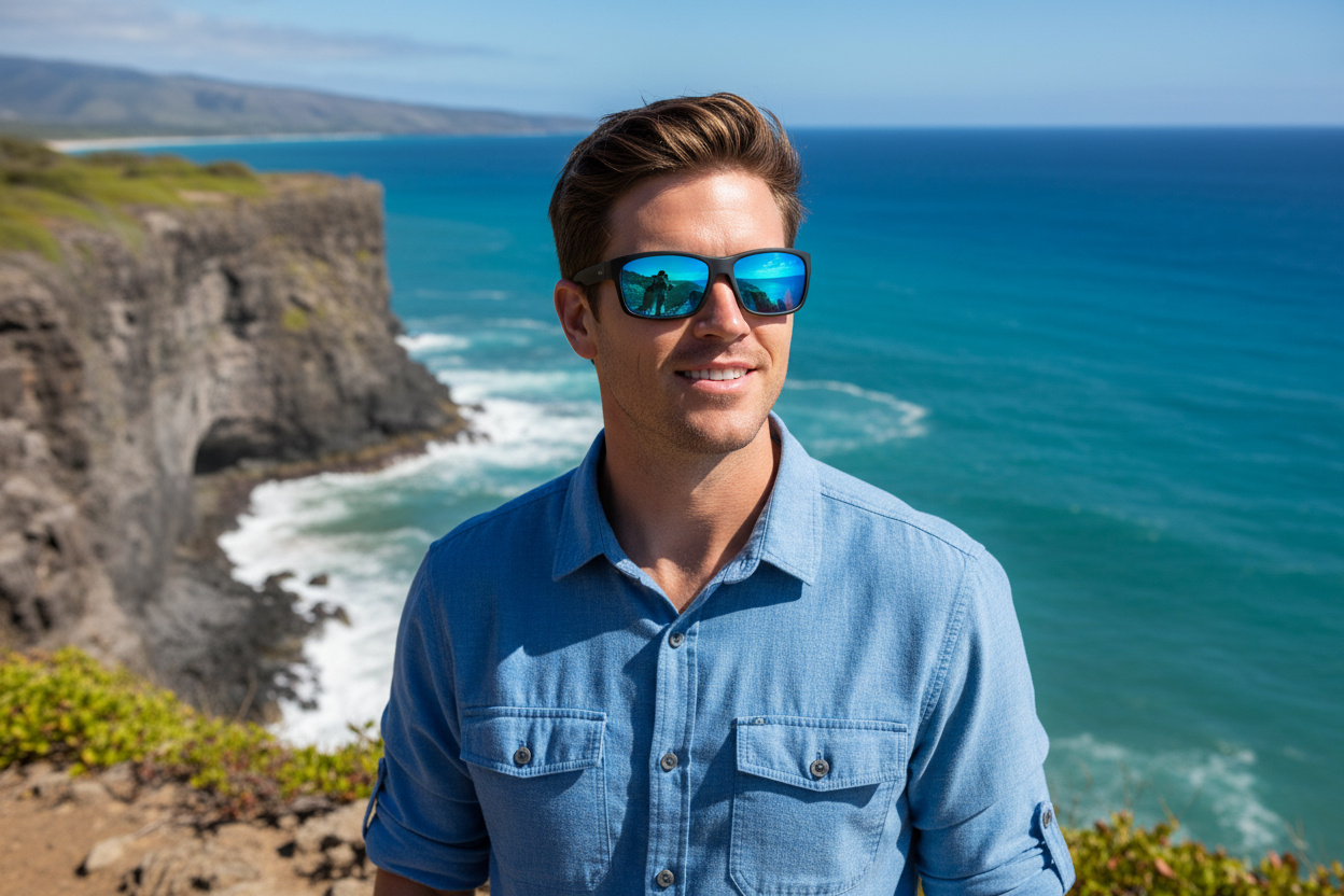 Vorderansicht Maui Jim Kanaio Coast (B766-08C)