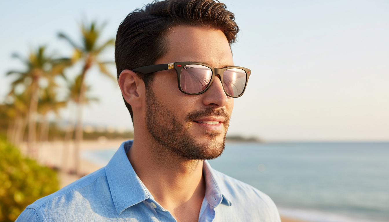 Vorderansicht Ray-Ban FERRARI (RB4195M - F602H2)