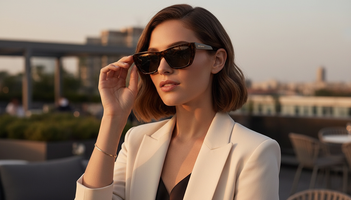 Vorderansicht Saint Laurent SL 276 MICA (002)