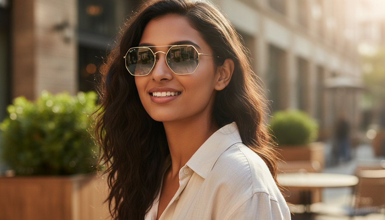 Vorderansicht Ray-Ban OCTAGONAL (RB3556N - 91233M)