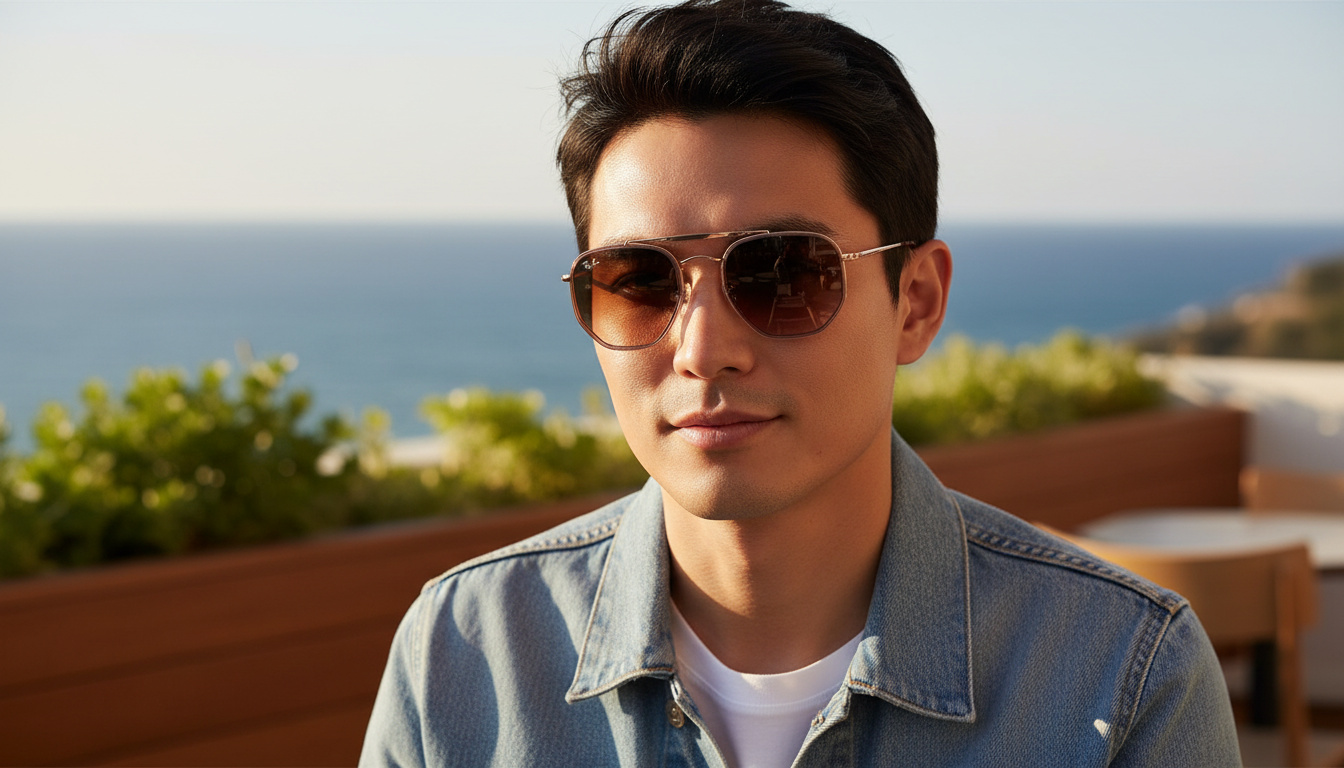 Vorderansicht Ray-Ban THE MARSHAL II (RB3648M - 9069A5)