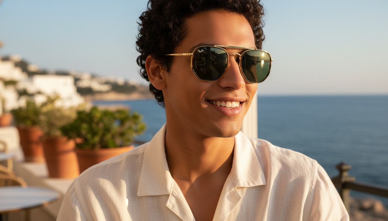 Vorderansicht Ray-Ban THE MARSHAL II (RB3648M - 001)