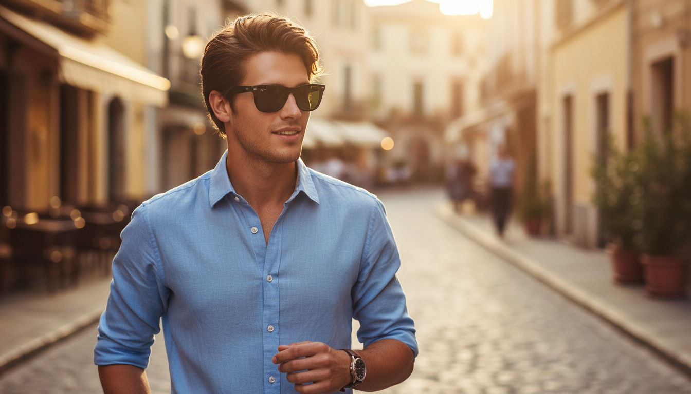 Vorderansicht Ray-Ban FOLDING WAYFARER (RB4105 - 601S)