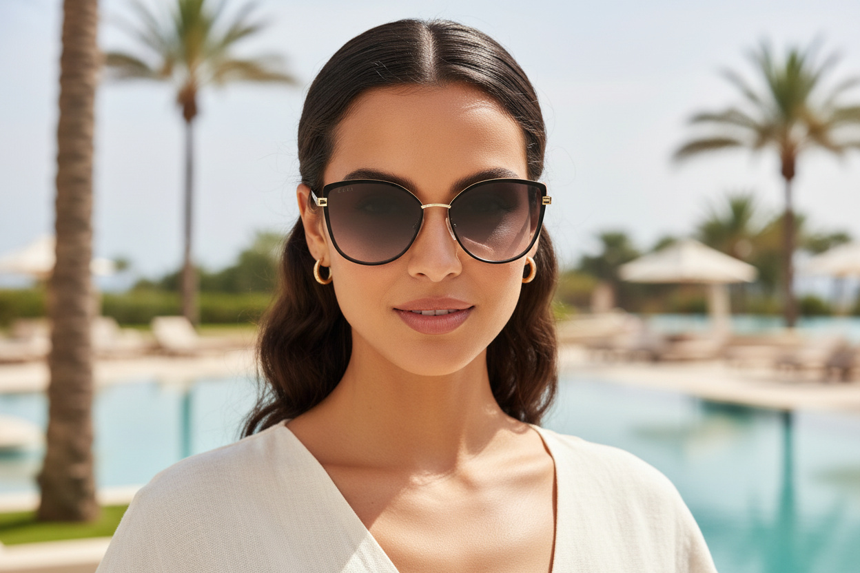 Vorderansicht Gucci GG0589SK (001)