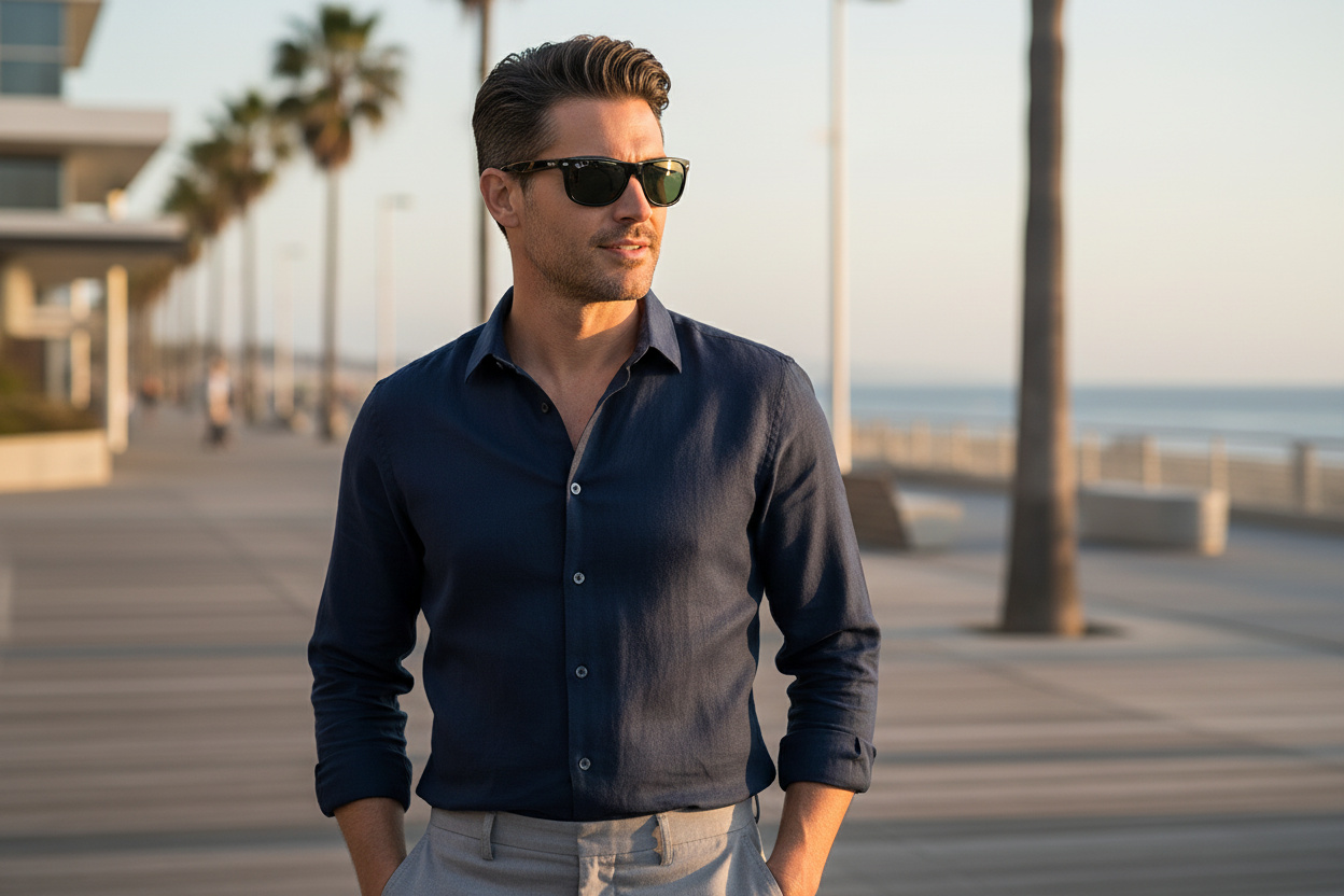 Vorderansicht Ray-Ban BALORAMA (RB4089 - 601/31)