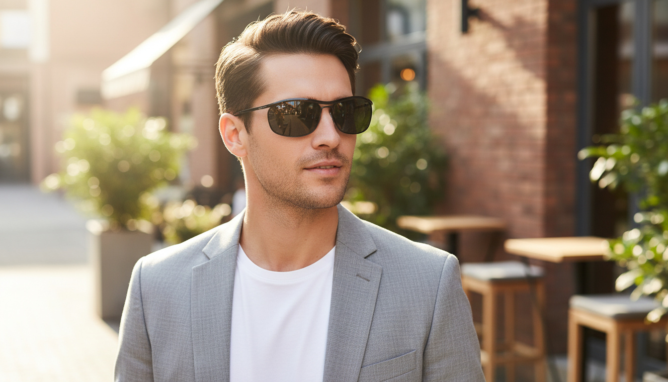 Vorderansicht Ray-Ban OLYMPIAN I DELUXE (RB3119M - 002/R5)