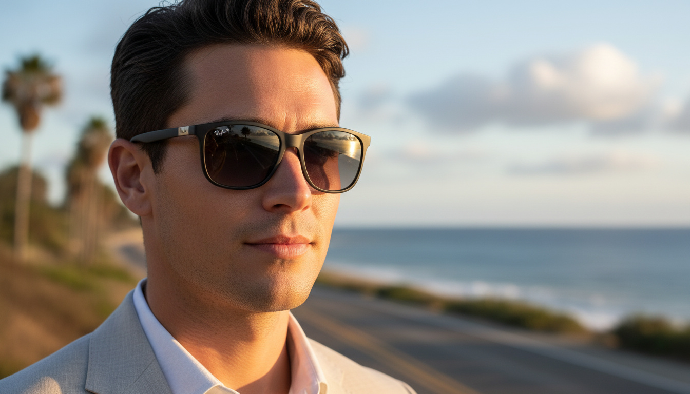 Vorderansicht Ray-Ban CHROMANCE (RB4330CH - 60175J)