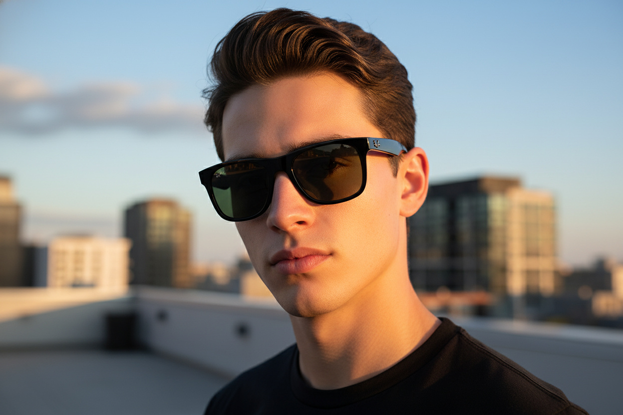 Vorderansicht Ray-Ban Kids JUNIOR JUSTIN (RJ9069S - 100/71)