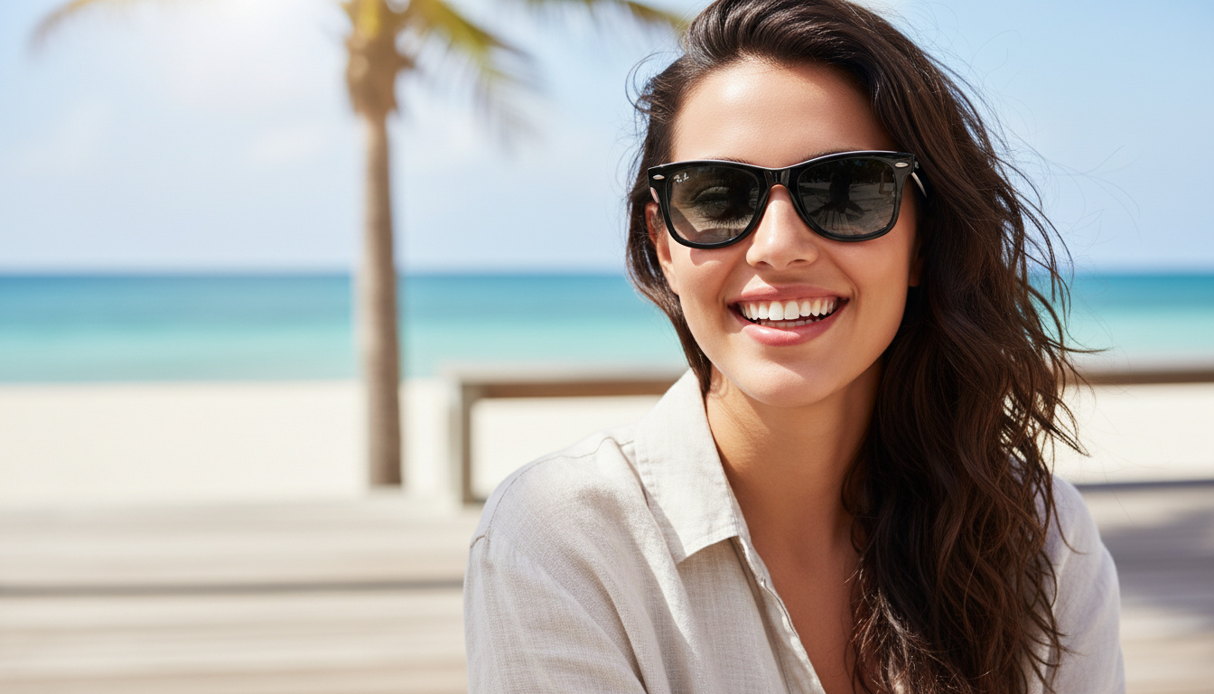 Vorderansicht Ray-Ban WAYFARER (RB2140 - 12943M)