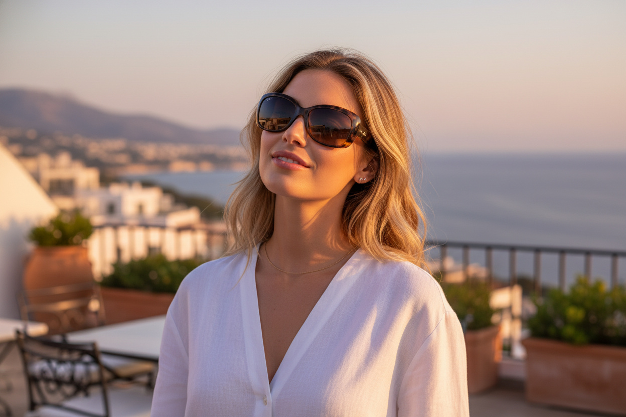 Vorderansicht Ray-Ban JACKIE OHH (RB4101 - 642/43)