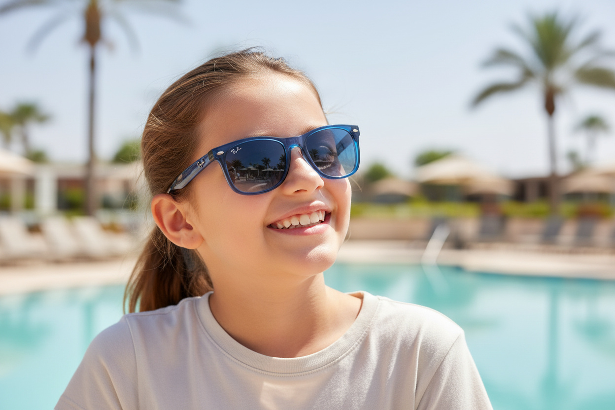 Vorderansicht Ray-Ban Kids JUNIOR NEW WAYFARER (RJ9052S - 70624L)