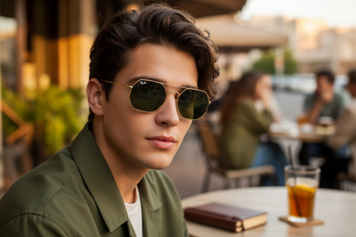 Vorderansicht Ray-Ban OCTAGONAL (RB3556 - 919631)