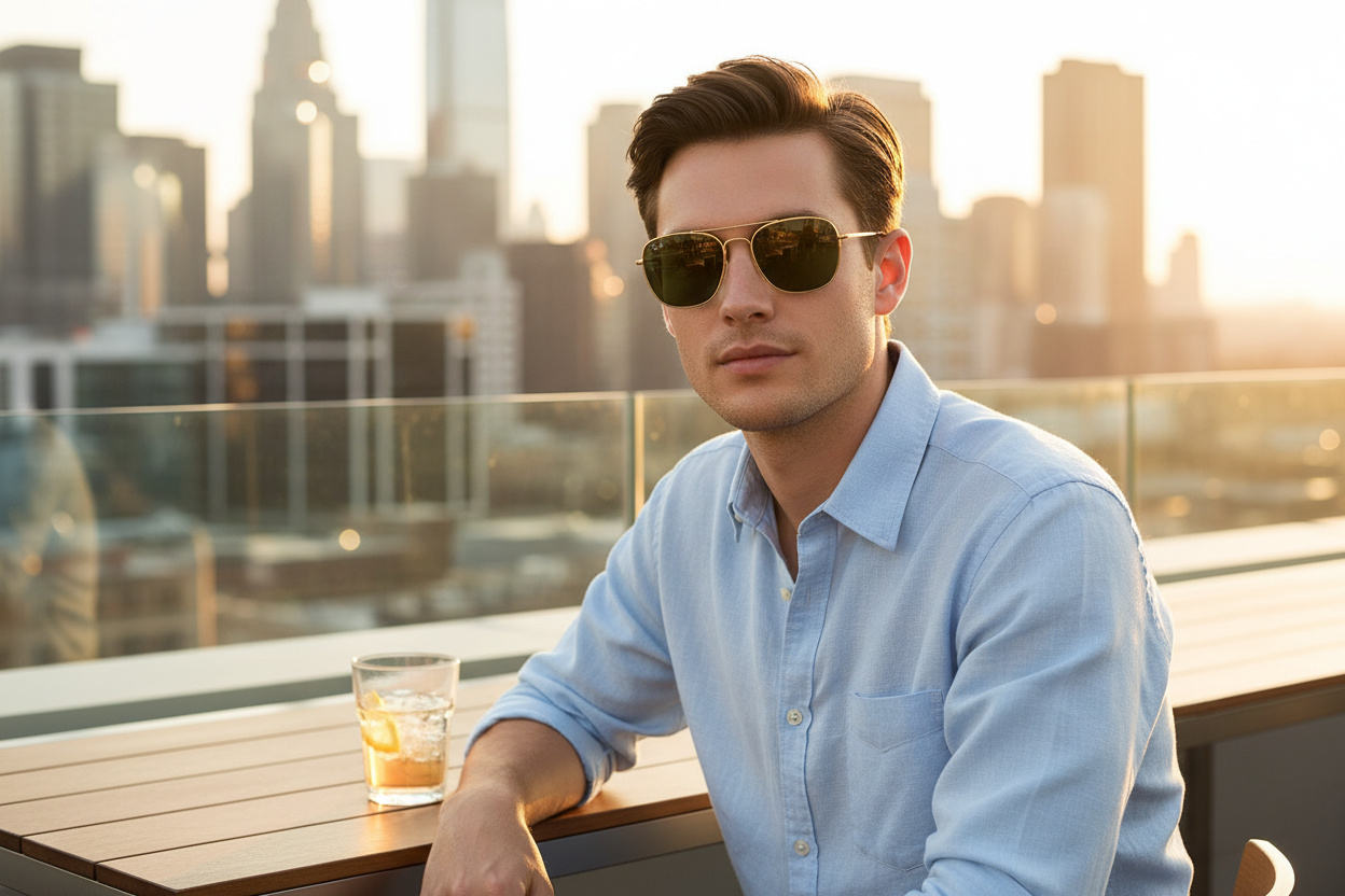 Vorderansicht Ray-Ban FRANK (RB3857 - 919631)