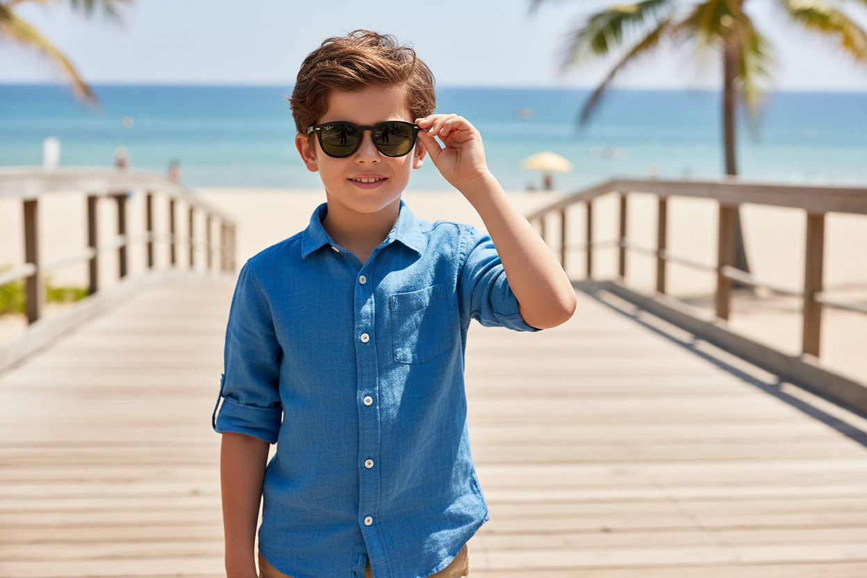 Vorderansicht Ray-Ban Kids RJ9070S (100/71)