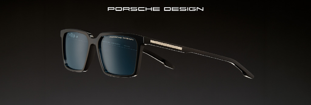 Porsche PDS sunglasses man Banner