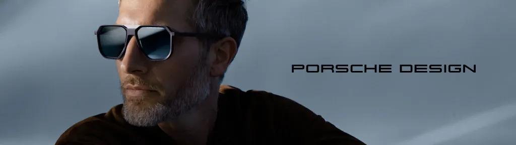 Porsche PDS sunglasses man Banner