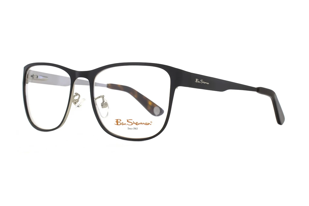 Ben Sherman   BENOP028 MBLK MATT BLACK EXTERIOR WITH MATT SILVER INTERIOR