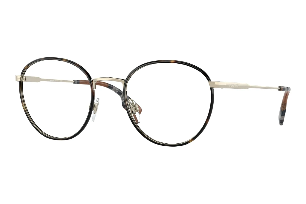 Burberry   BE1373 1109 Light Gold/Dark Havana