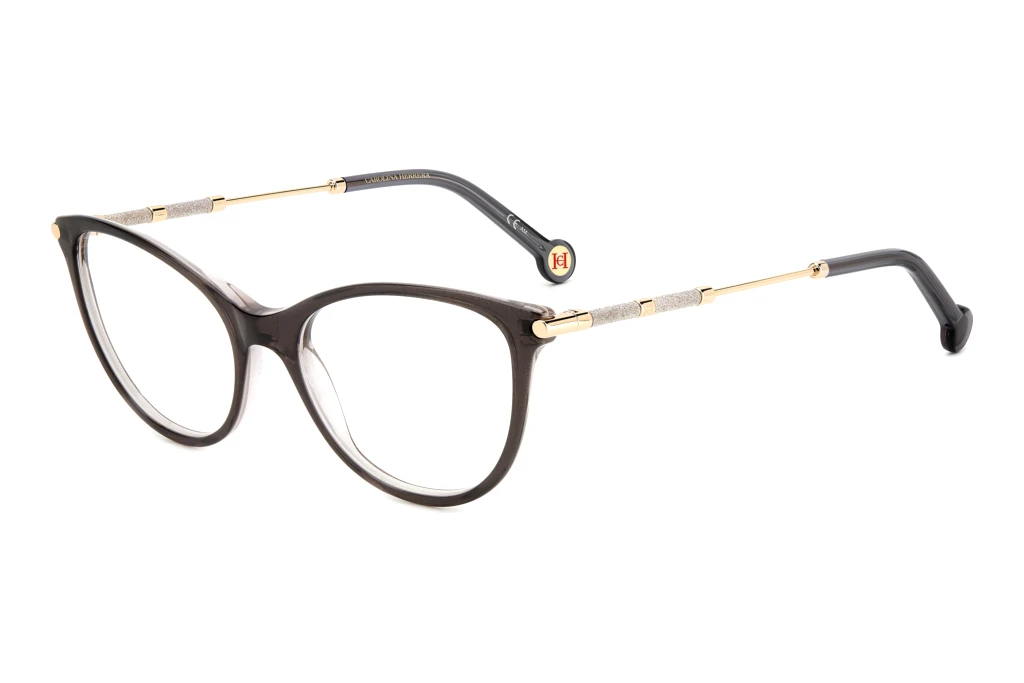 Carolina Herrera   HER 0152 EIB GREY GLITTER GOLD