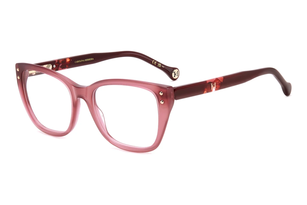 Carolina Herrera   HER 0191 82U BURGUNDY RED HAVANA