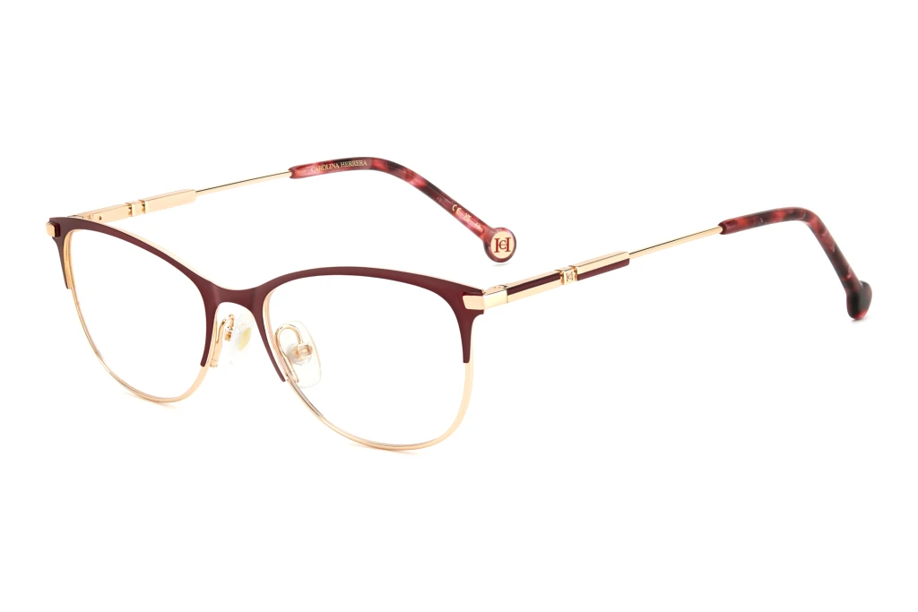 Carolina Herrera   HER 0211 NOA GOLD BURGUNDY