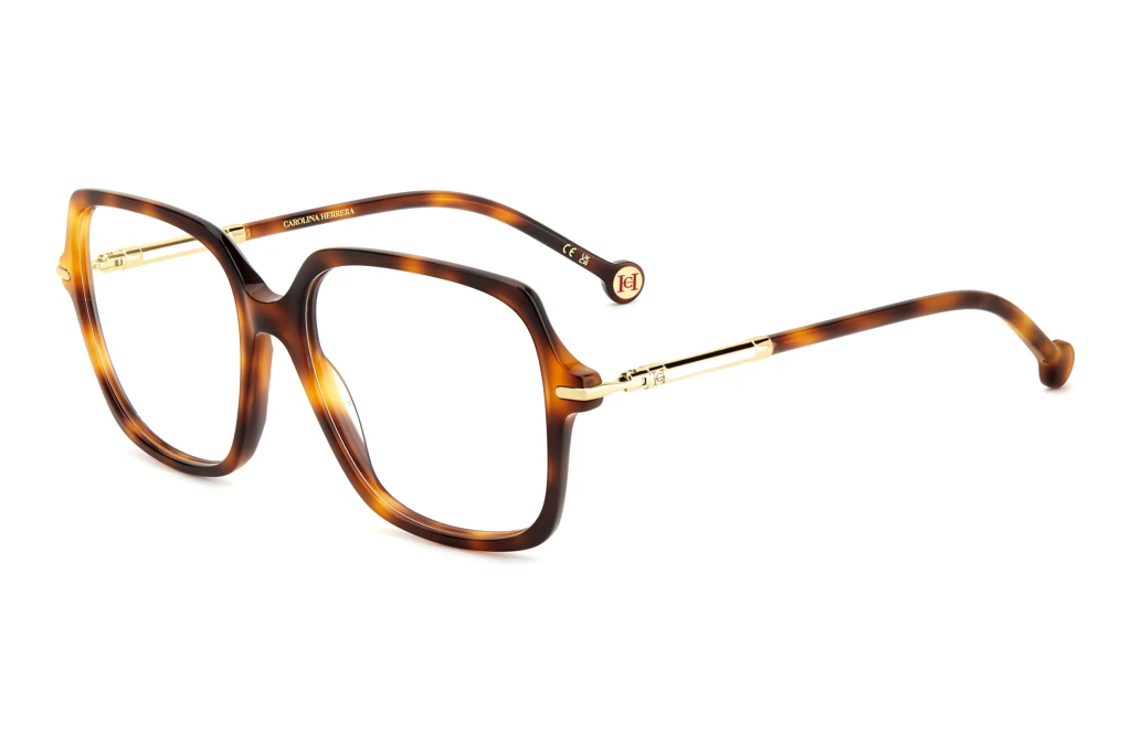 Carolina Herrera   HER 0233 WR9 BROWN HAVANA