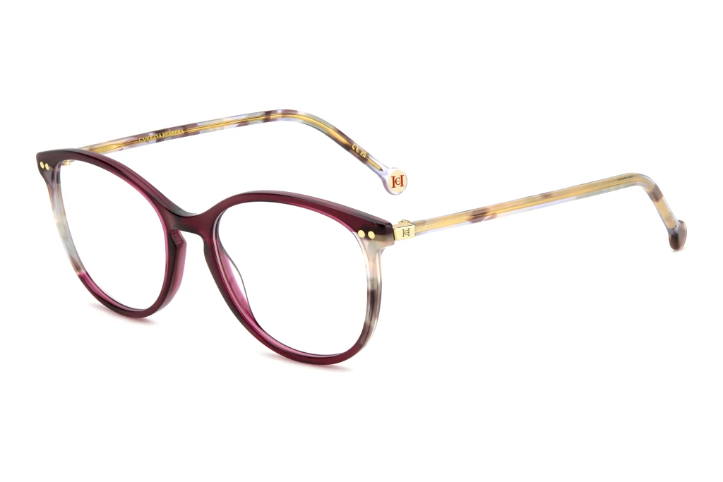 Carolina Herrera   HER 0247 YDC BURGUNDY HAVANA