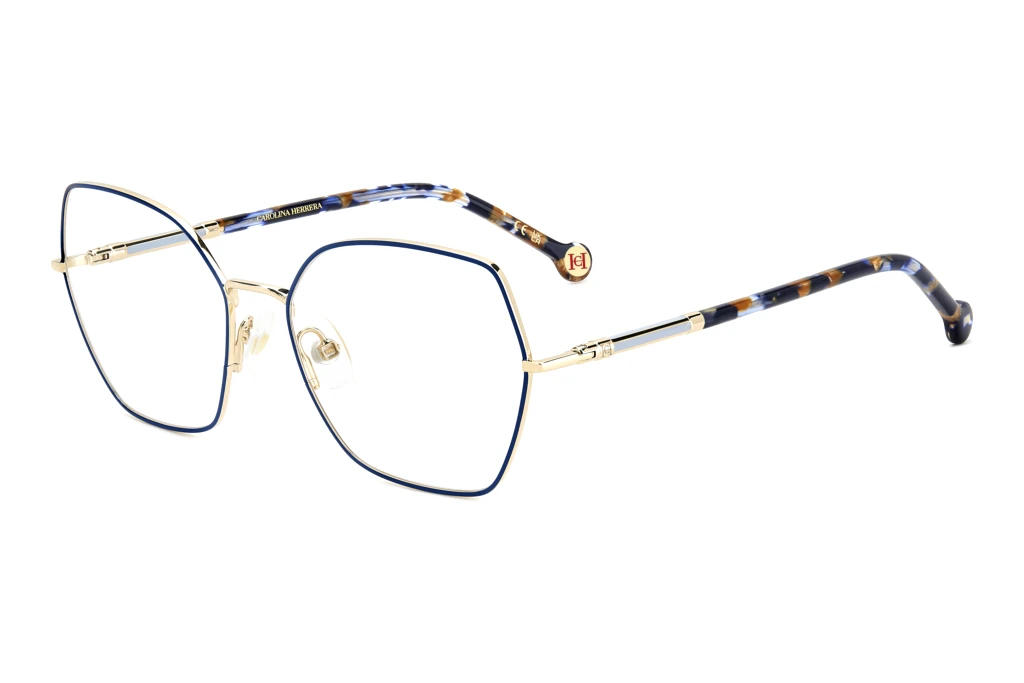 Carolina Herrera   HER 0272 NUC MATTE BLUE GOLD