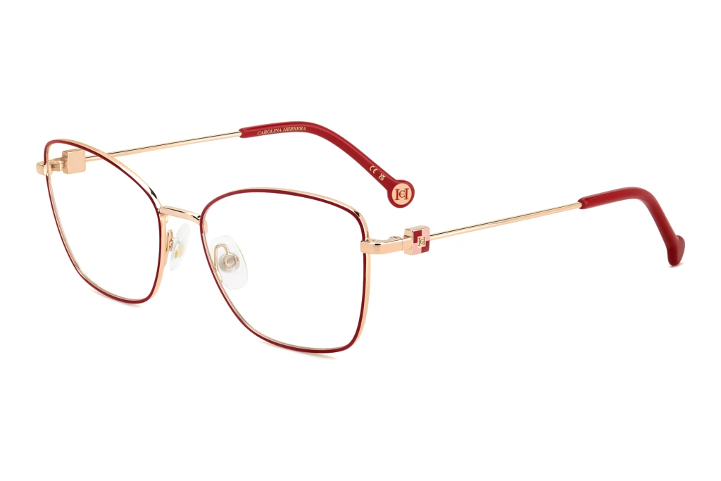 Carolina Herrera   HER 0277 588 REDPINK COPPER GOLD