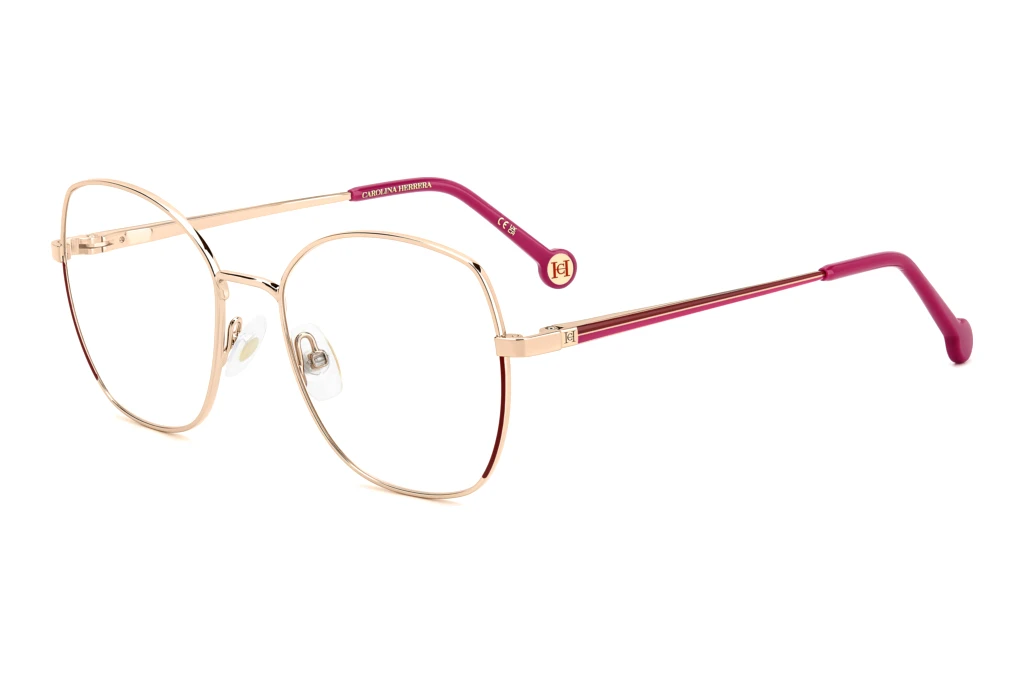 Carolina Herrera   HER 0281 YK9 BURGUNDY COPPER GOLD