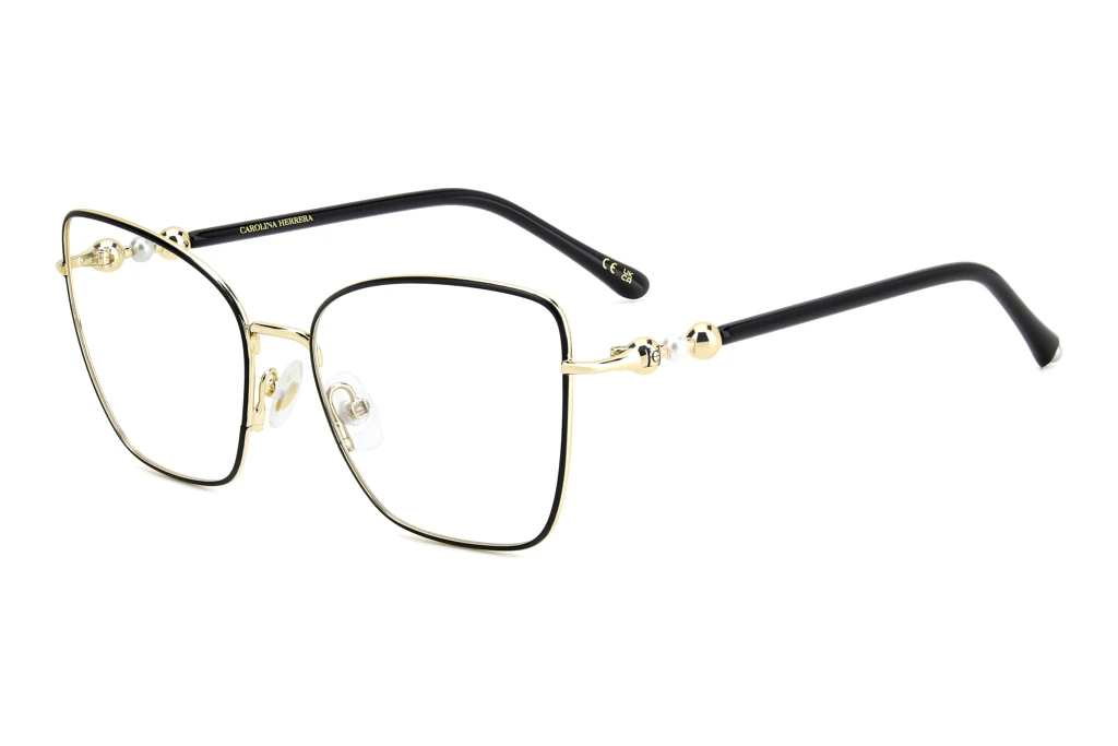 Carolina Herrera   HER 0321 RHL GOLD BLACK 2