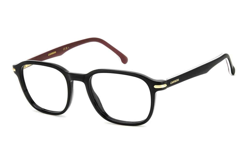 Carrera   CARRERA 320 GUU BLACK BURGUNDY
