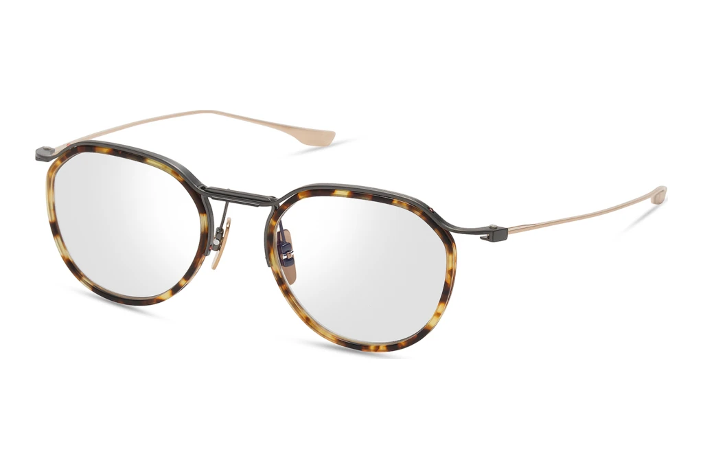 DITA   DTX-131 11 TOKYO TORTOISE - BRUSHED DARK GUN - WHITE GOLD