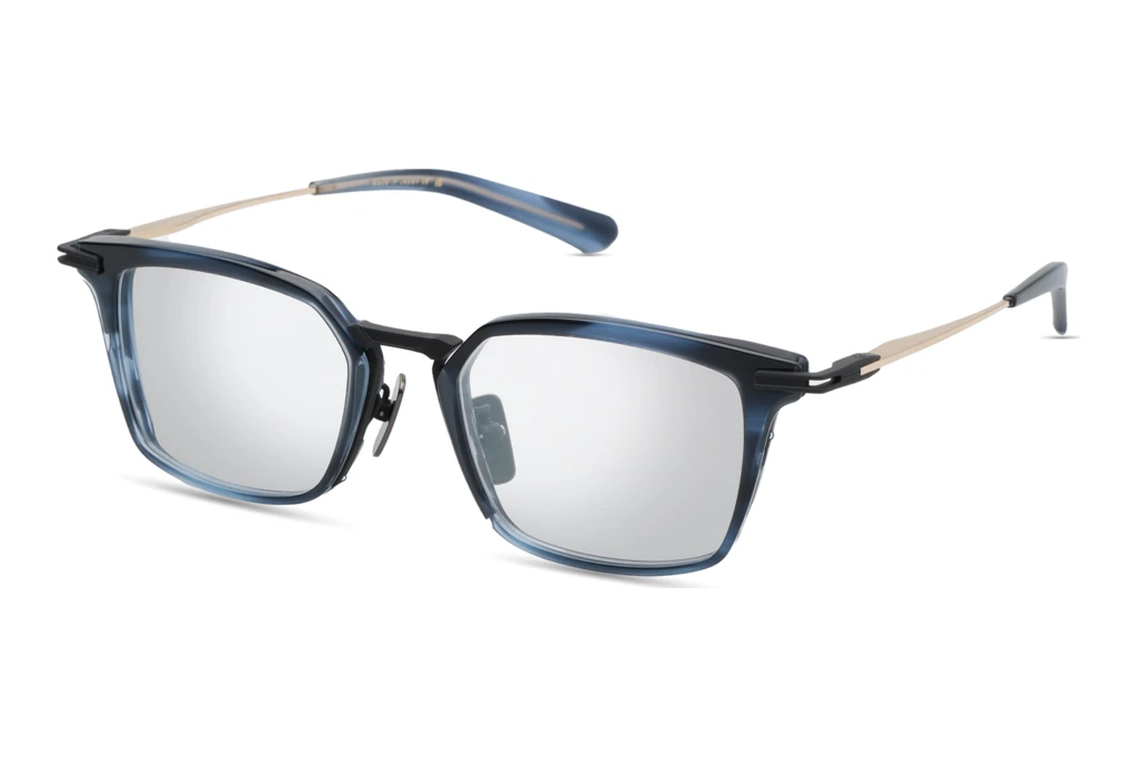 DITA   DTX-446 03A INDIGO SWIRL - MATTE BLACK - WHITE GOLD