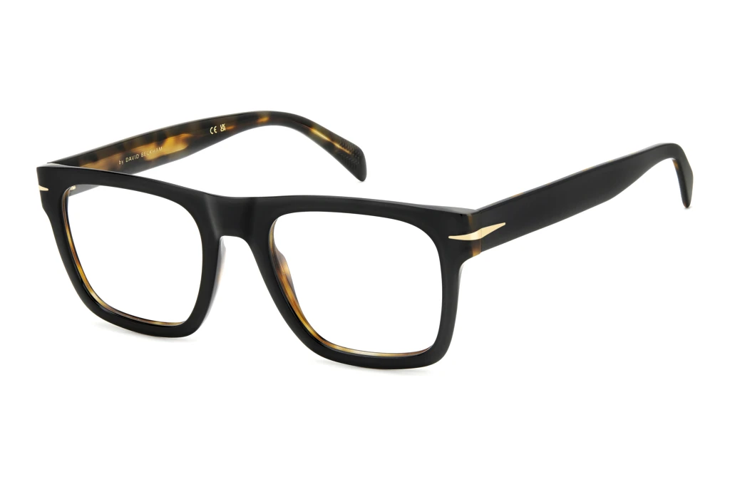 David Beckham   DB 7020/FLAT WR7 BLACK HAVANA